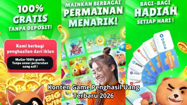 Konten Game Penghasil Uang